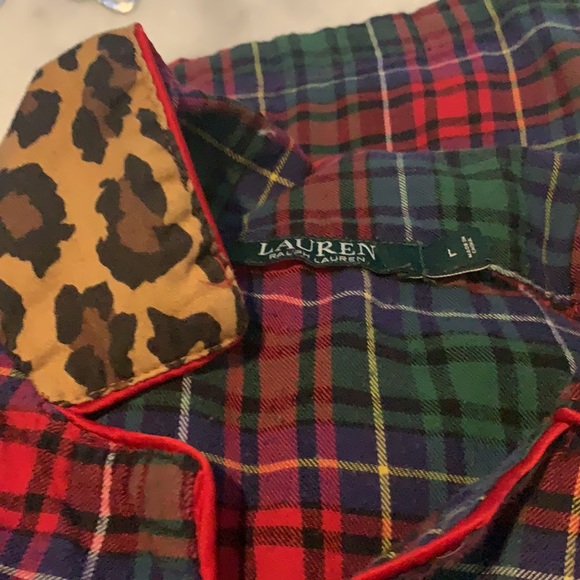 Ralph Lauren Other - Ralph Lauren Flannel Pajama Set Plaid large Women